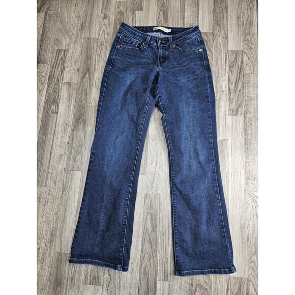 Levi's Jeans Womens 6 Blue 529 Curvy Bootcut Stretch Denim Mid Rise - Picture 1 of 15